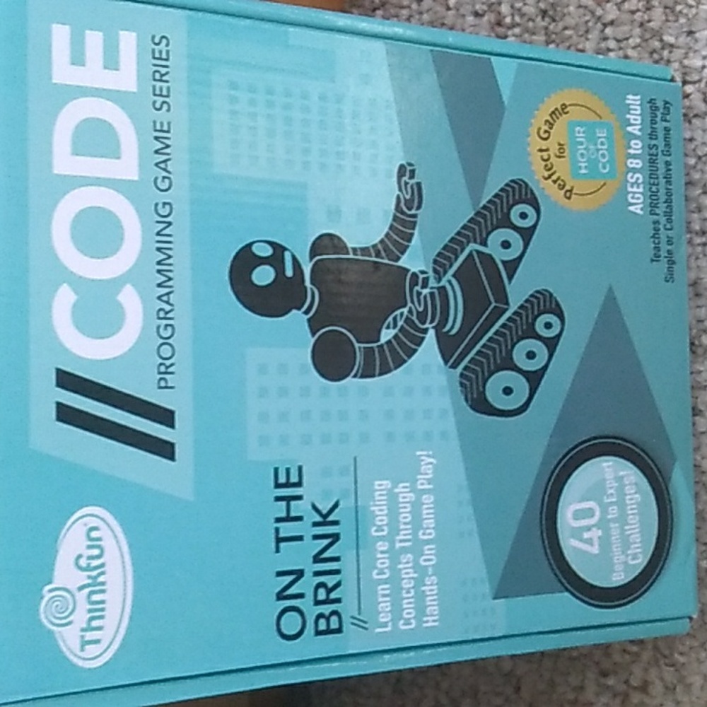 Thinkfun Programming Code  + On The Brink + Robot Repair